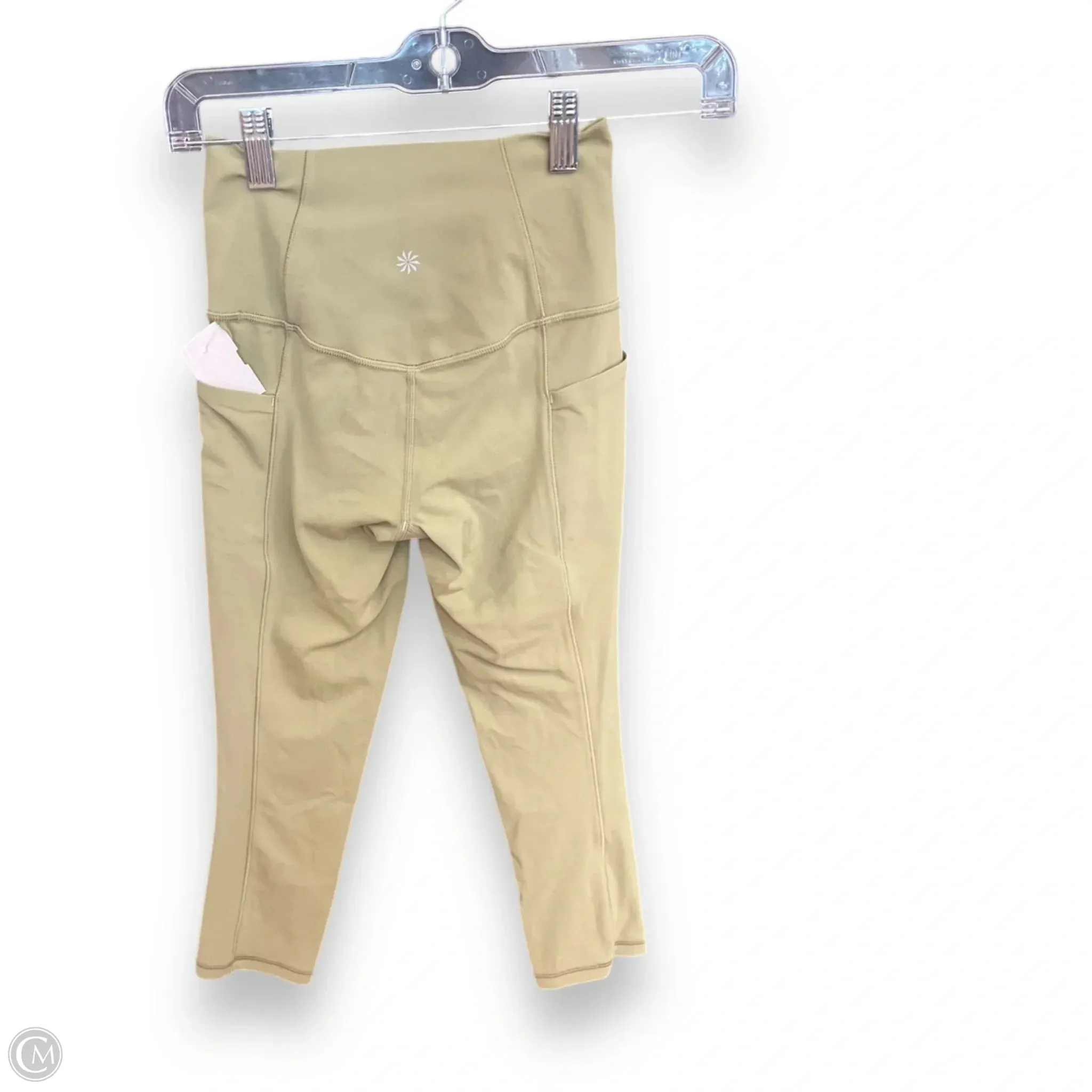 Athletic Capris By Athleta In Green. Size: Xxs