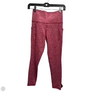 Athletic Capris By Athleta In Red. Size: Xs