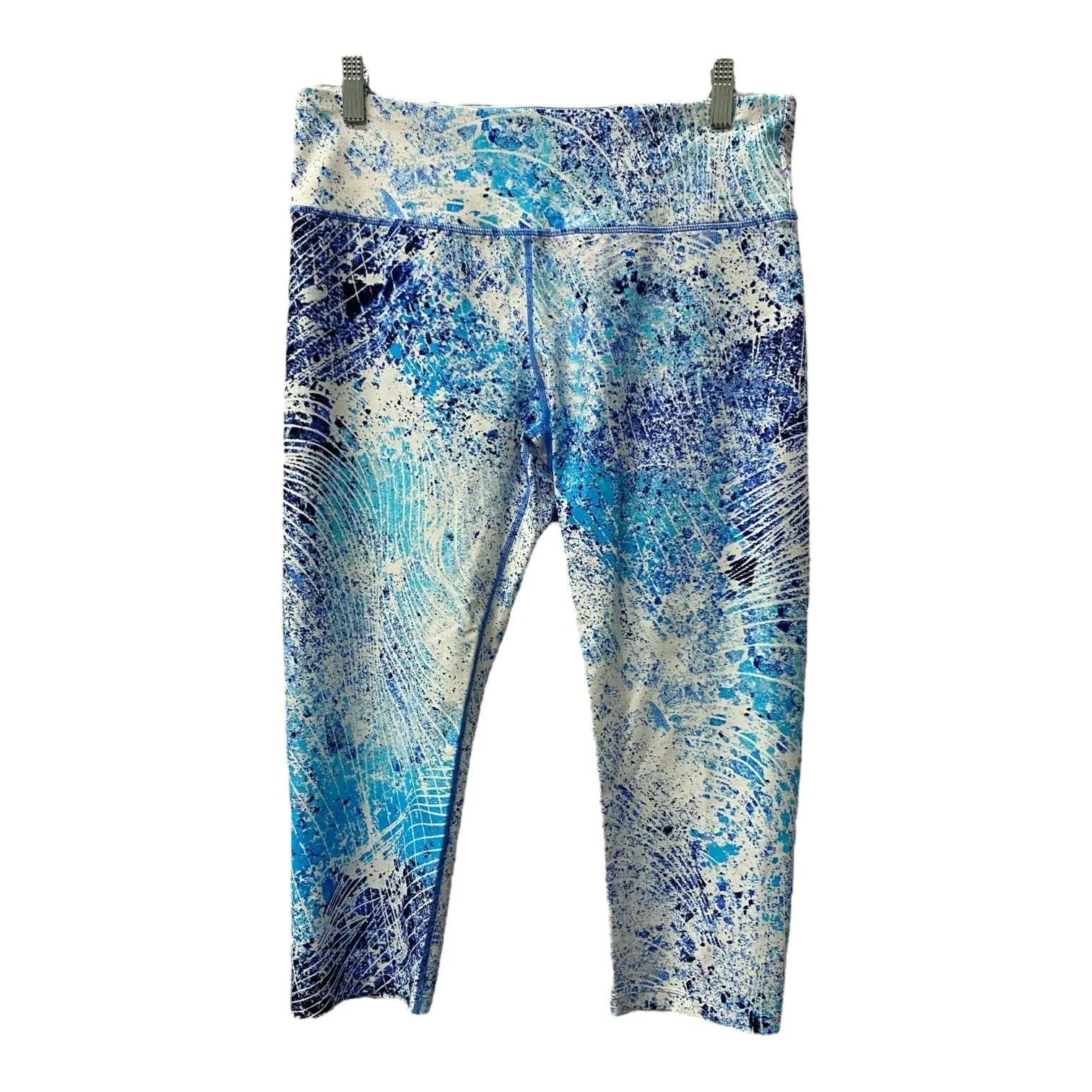 Athletic Capris By Calvin Klein In Blue. Size:Xl