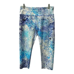 Athletic Capris By Calvin Klein In Blue. Size:Xl