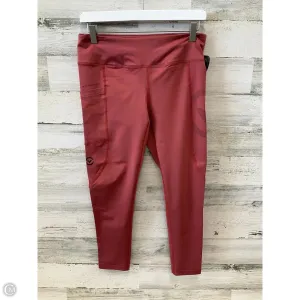 Athletic Capris By Clothes Mentor In Orange. Size: M