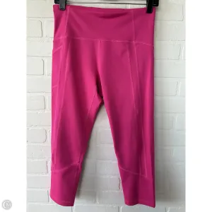 Athletic Capris By Fila In Pink. Size: 8