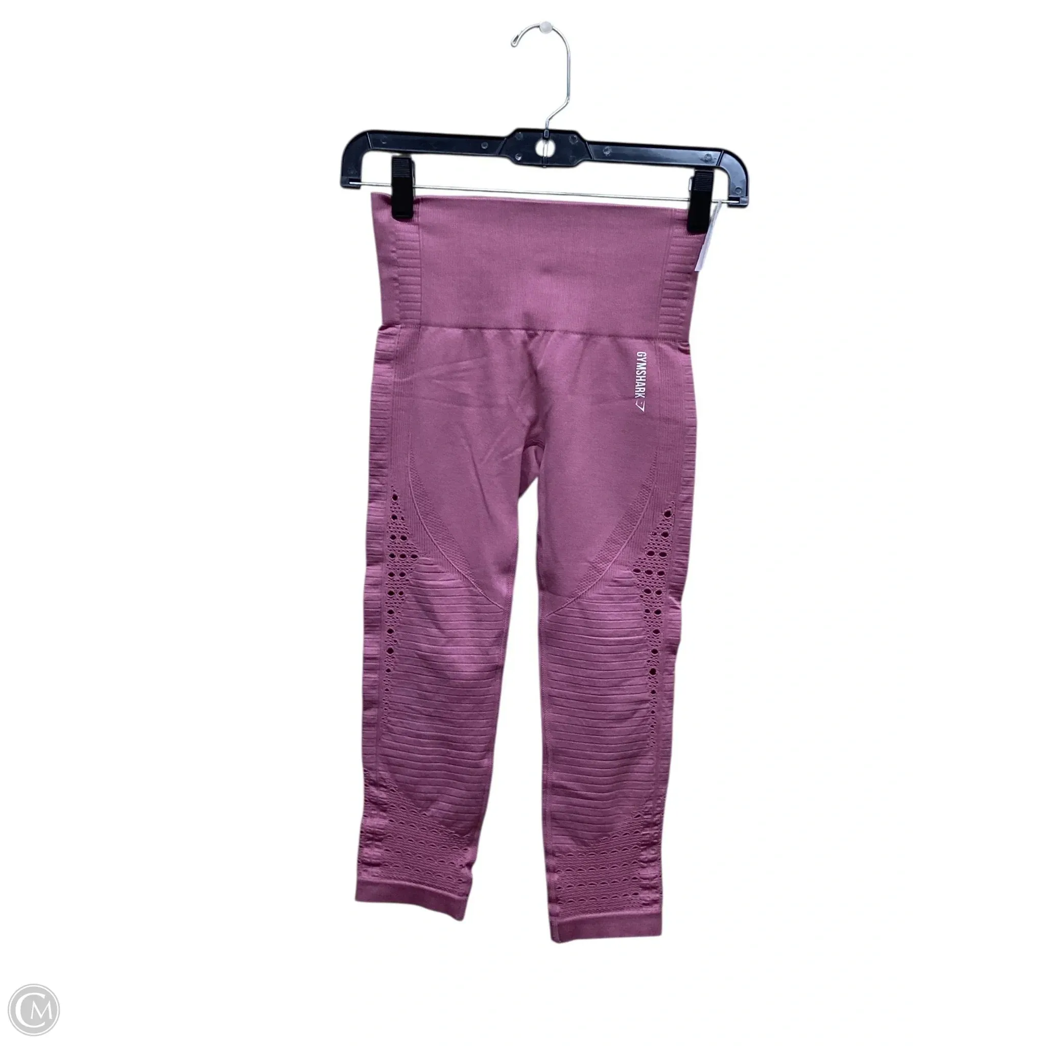 Athletic Capris By Gym Shark In Pink. Size: M