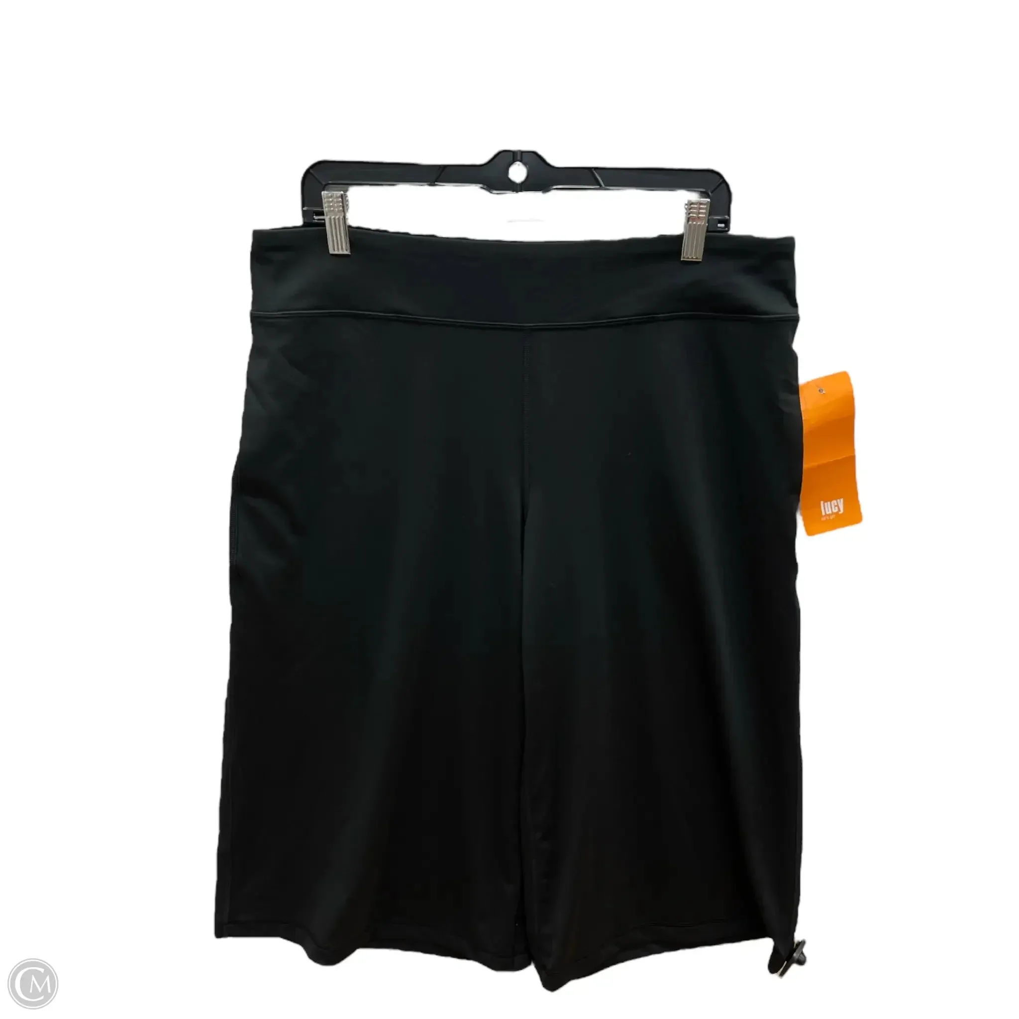 Athletic Capris By Lucy In Black. Size: L