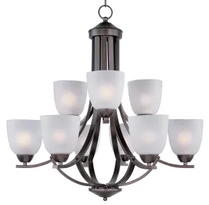 Axis Nine Light Chandelier