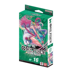Bandai ST16 One Piece Uta Green Starter Deck - High Quality