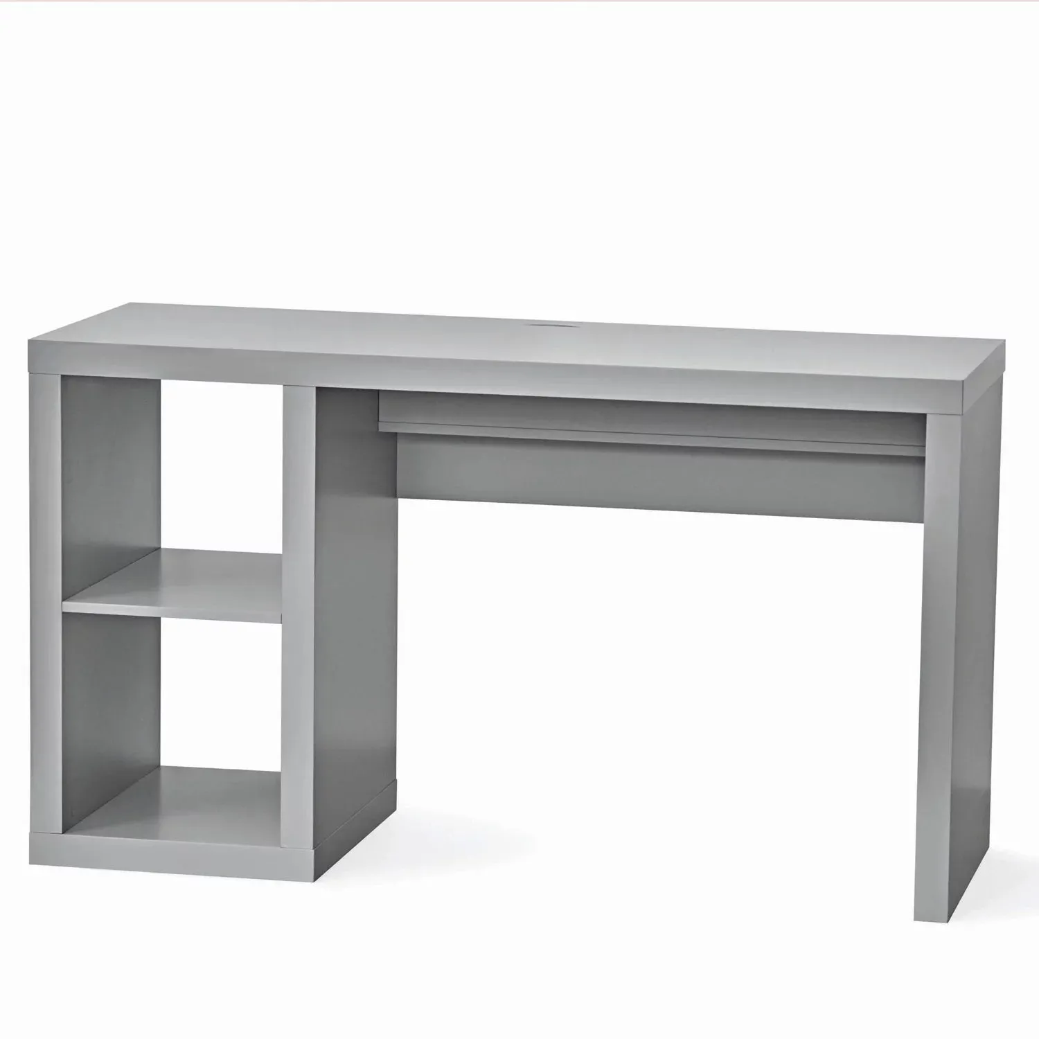 Better Homes & Gardens BH17-084-098-96 Cube Storage Office Desk, Gray