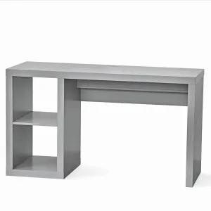Better Homes & Gardens BH17-084-098-96 Cube Storage Office Desk, Gray