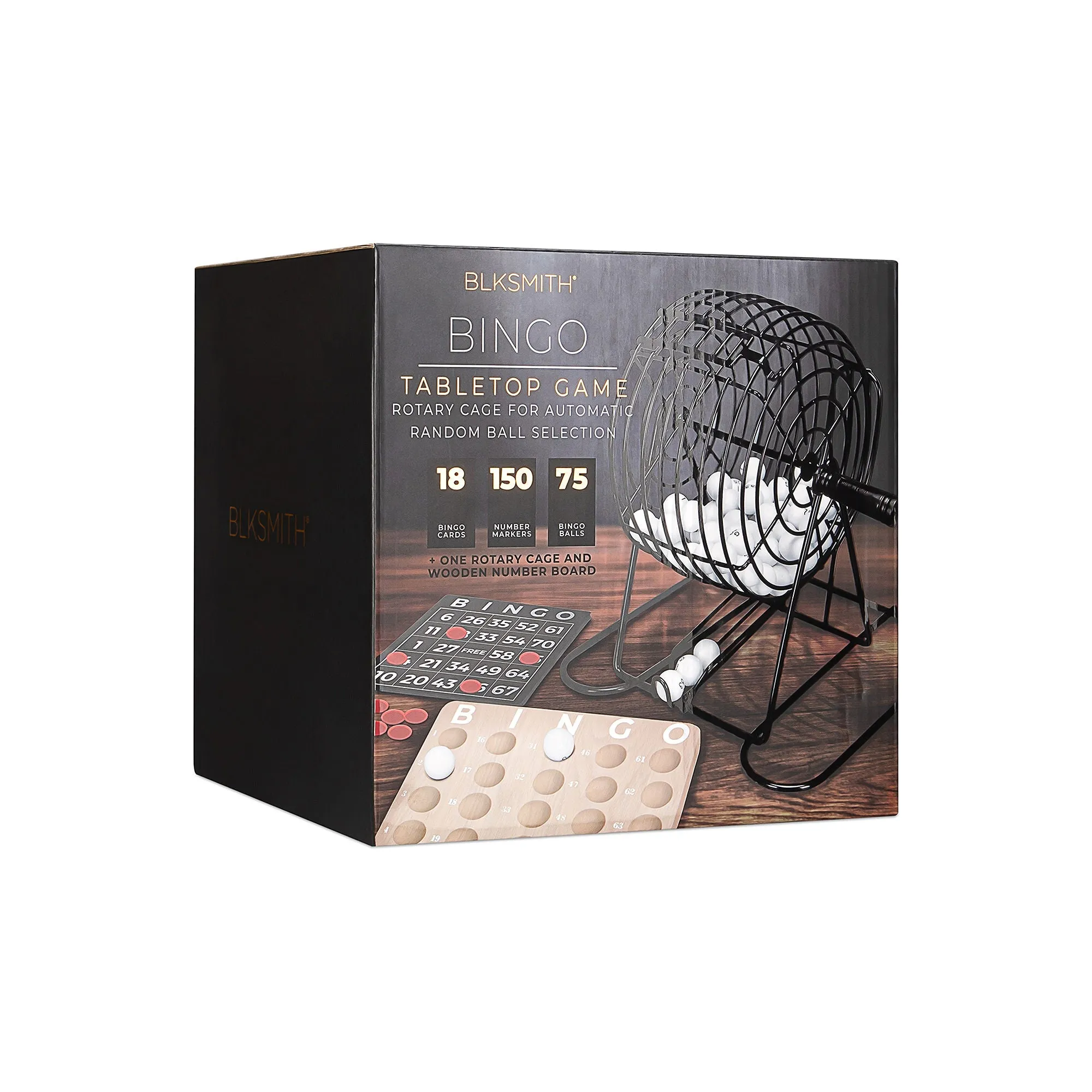 Blksmith Bingo Tabletop Game Set XG1051-BRA - BROWN ONE SIZE