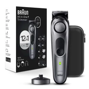 Braun AIO7440 All-in-One Style Kit Series 7, 12-in-1 Trimmer for Men