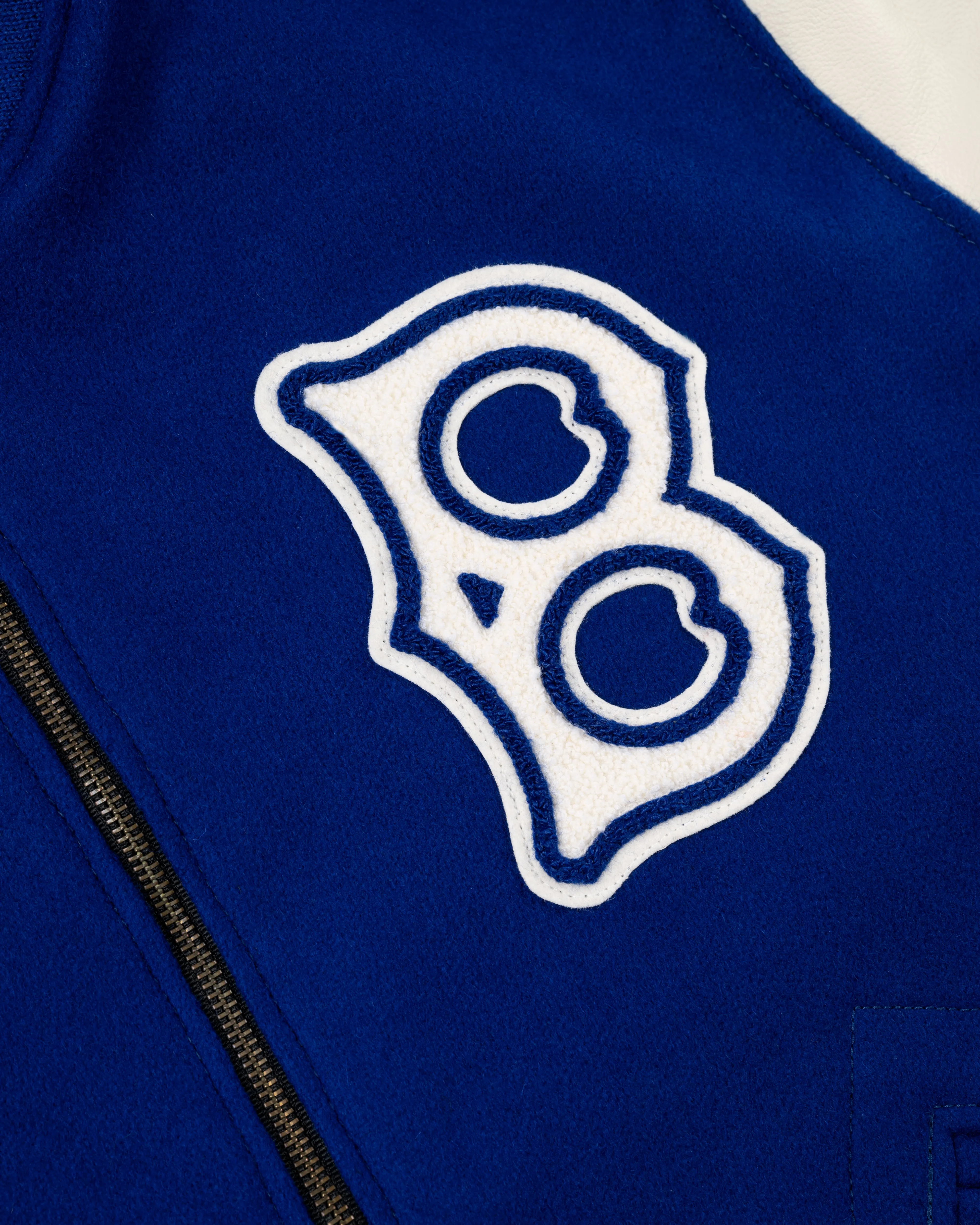 Brooklyn Dodgers 1940 Authentic Wool & Leather Varsity Jacket