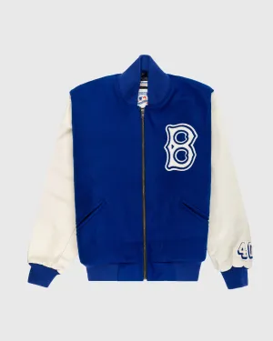 Brooklyn Dodgers 1940 Authentic Wool & Leather Varsity Jacket