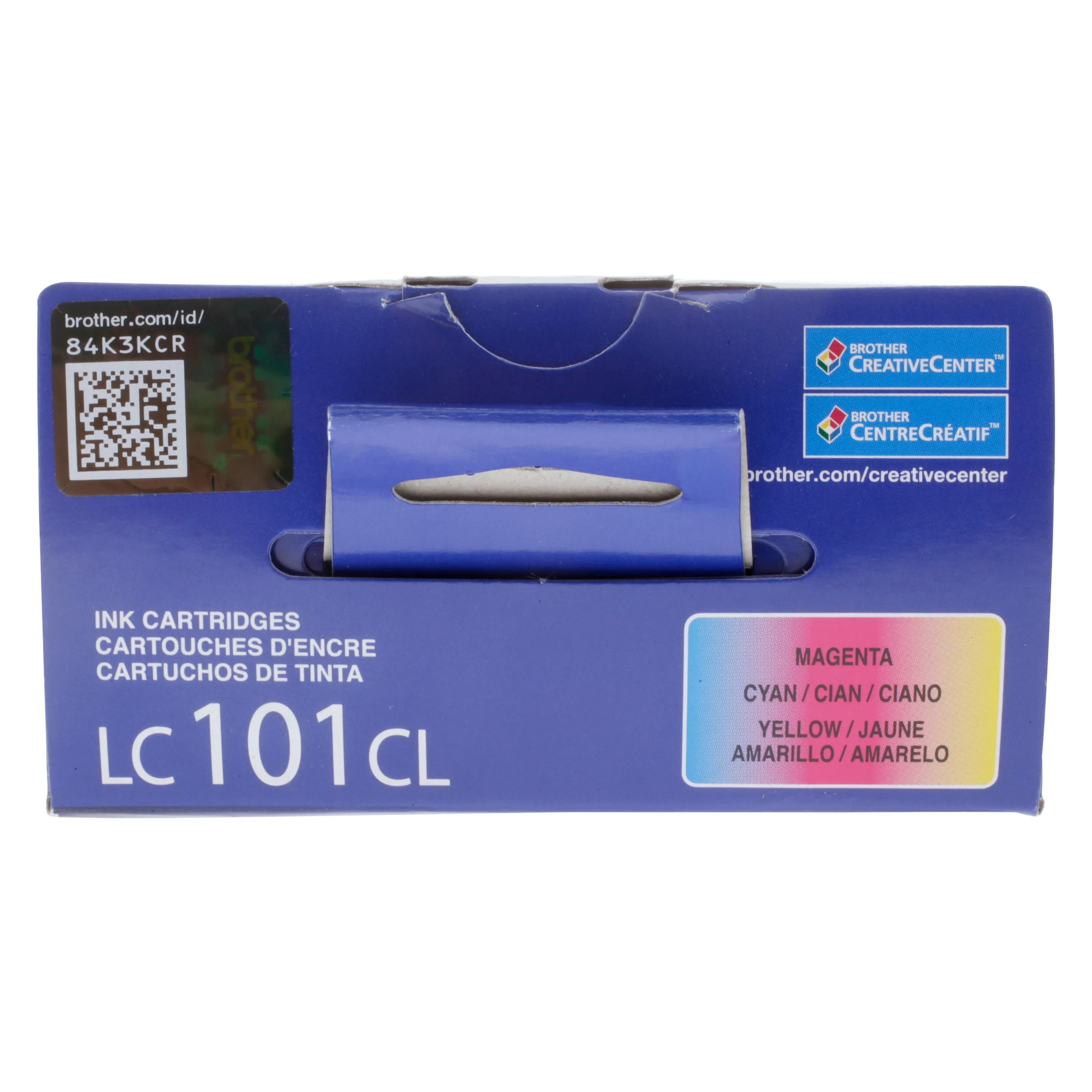 Brother 6858794 LC101-3PKS Combo Pack Ink Standard Yield (3x 300 Yield)(C/M/Y)