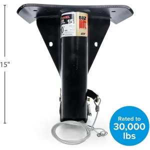 Camco 48501 15" Eaz-Lift Gooseneck Adapter