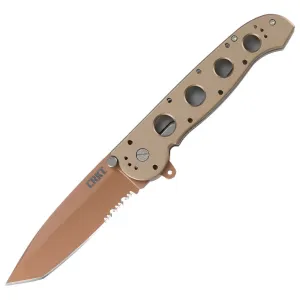 CRKT M16-14D Desert Tan Tanto Tactical Folding Knife