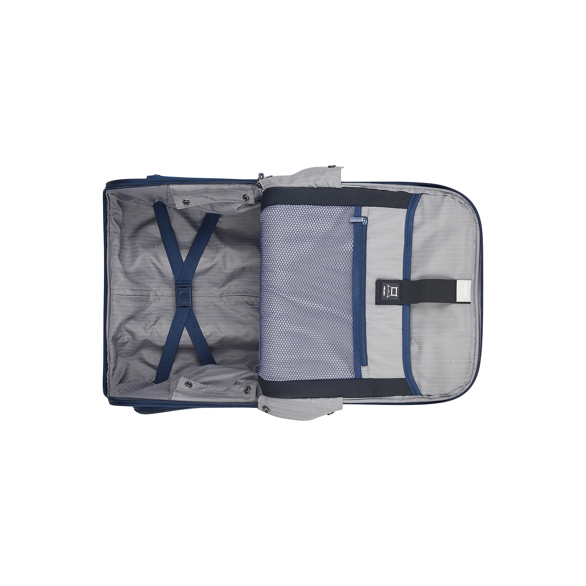 Delsey Helium Dlx 13" 2W Softside Luggage - NAVY ONE SIZE