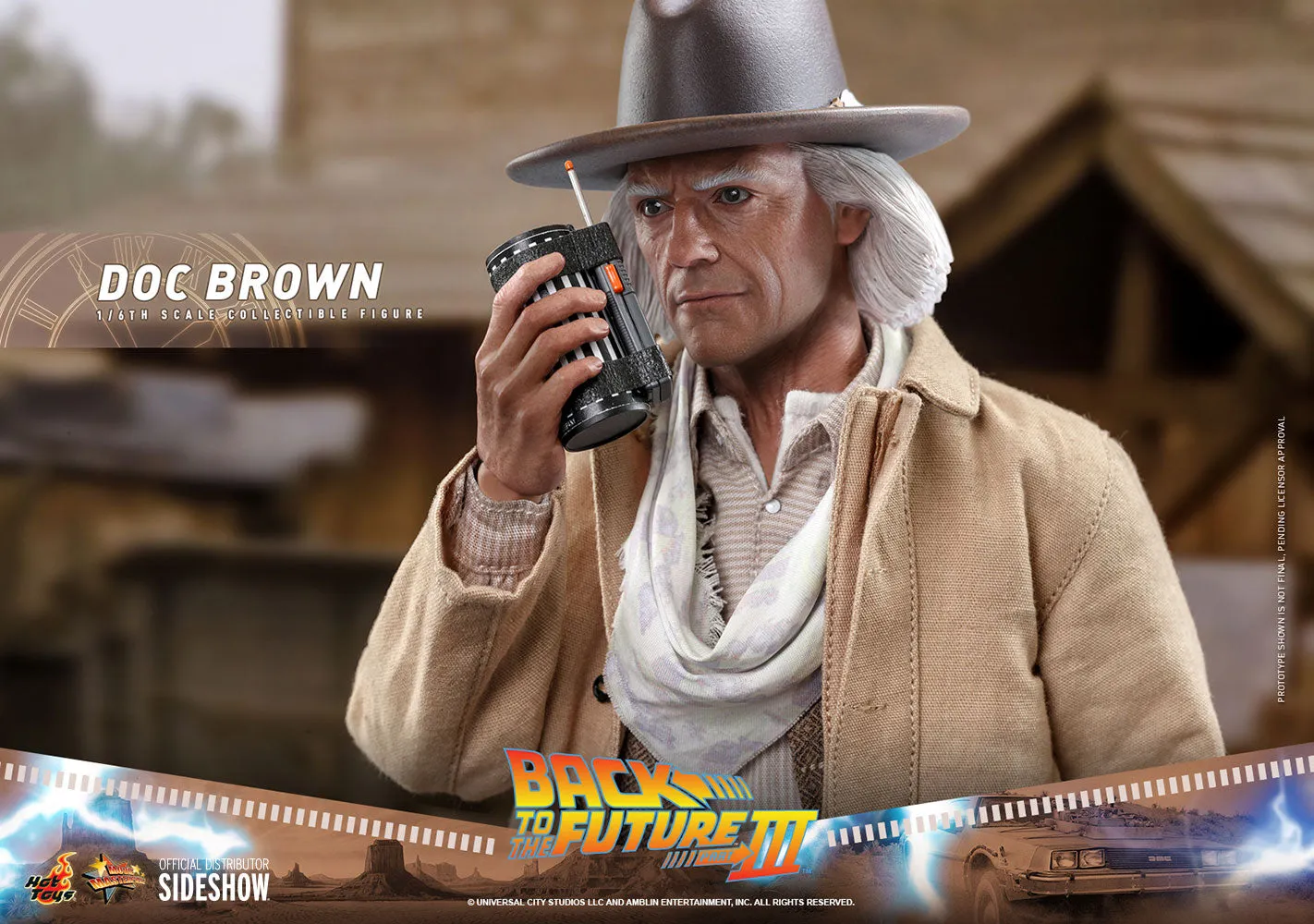 Hot Toys 1/6 Scale Figure - Back to the Future Part III - Doc Brown