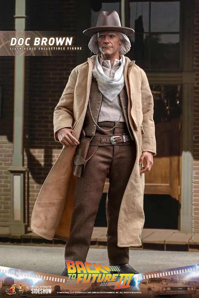 Hot Toys 1/6 Scale Figure - Back to the Future Part III - Doc Brown