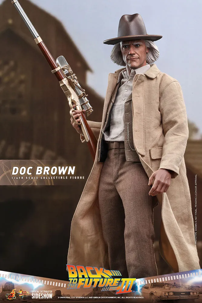 Hot Toys 1/6 Scale Figure - Back to the Future Part III - Doc Brown