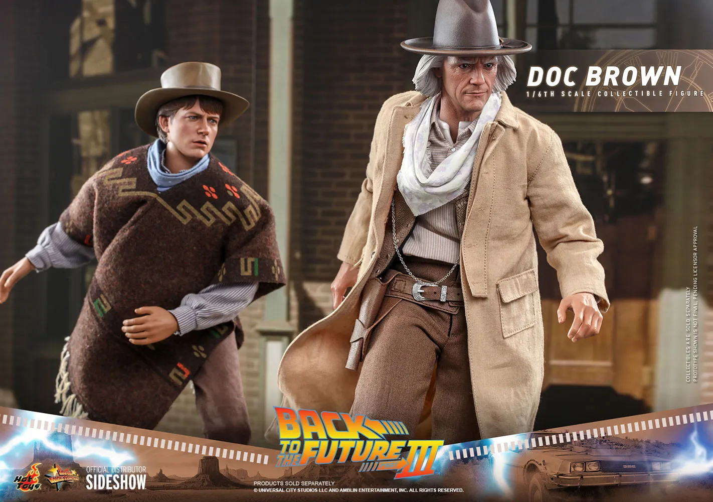 Hot Toys 1/6 Scale Figure - Back to the Future Part III - Doc Brown