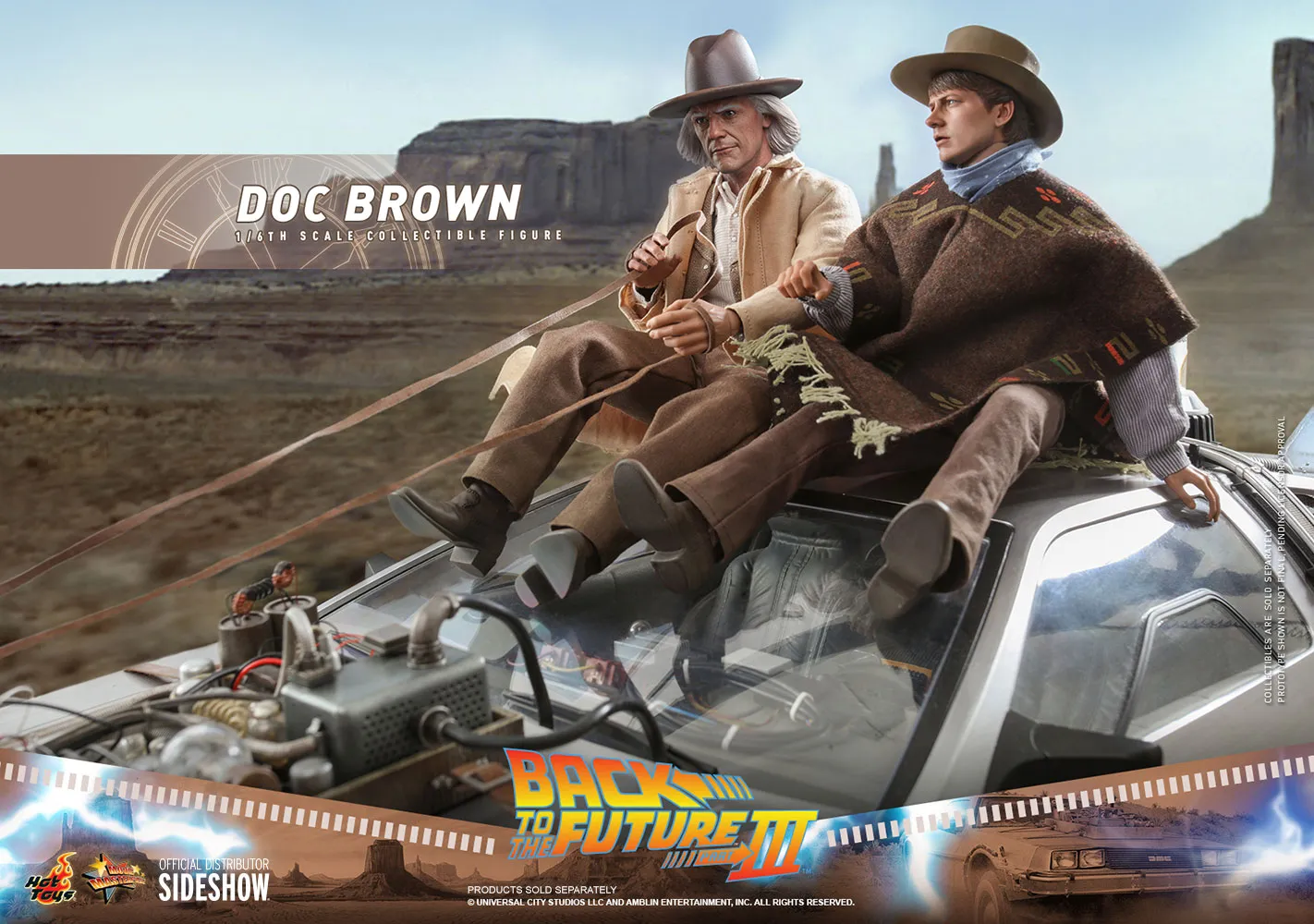Hot Toys 1/6 Scale Figure - Back to the Future Part III - Doc Brown