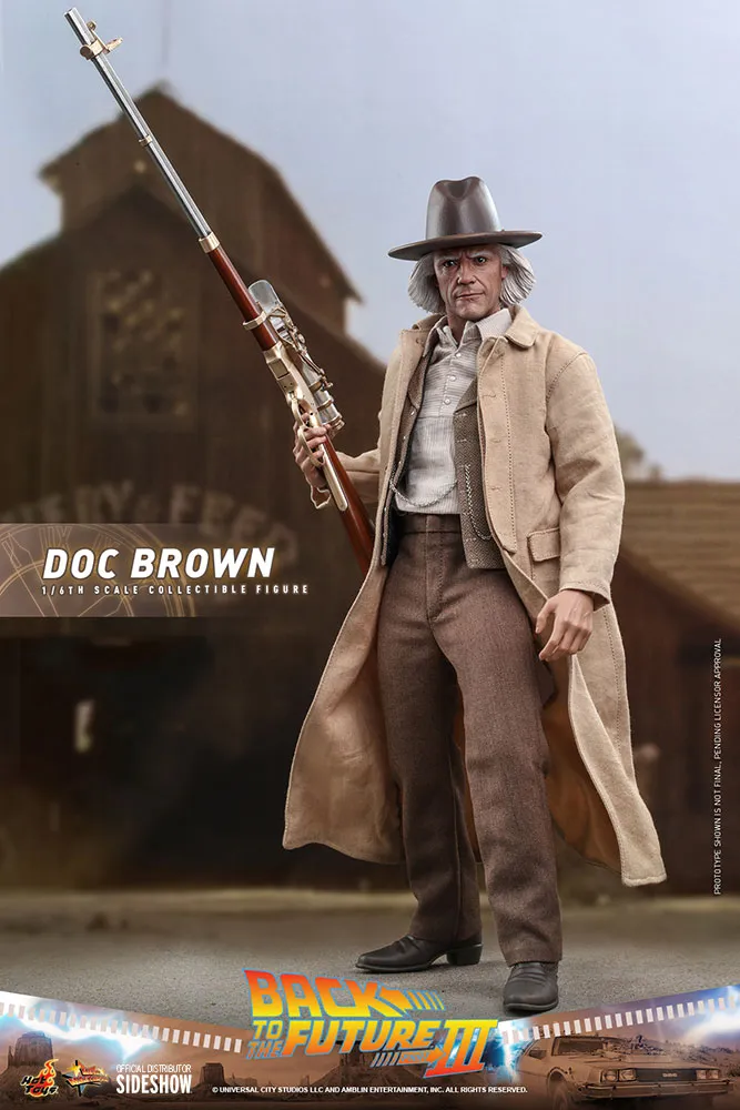 Hot Toys 1/6 Scale Figure - Back to the Future Part III - Doc Brown