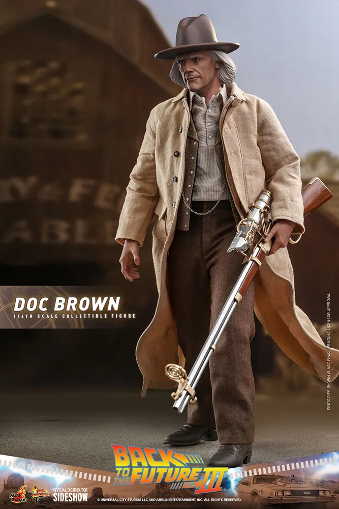 Hot Toys 1/6 Scale Figure - Back to the Future Part III - Doc Brown