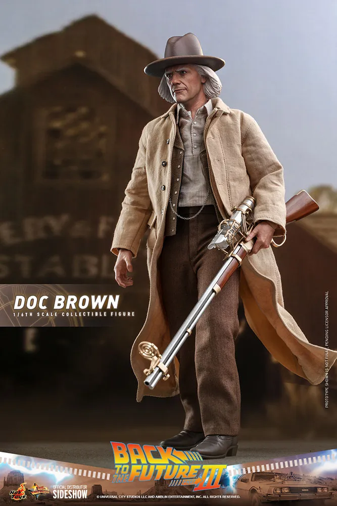 Hot Toys 1/6 Scale Figure - Back to the Future Part III - Doc Brown