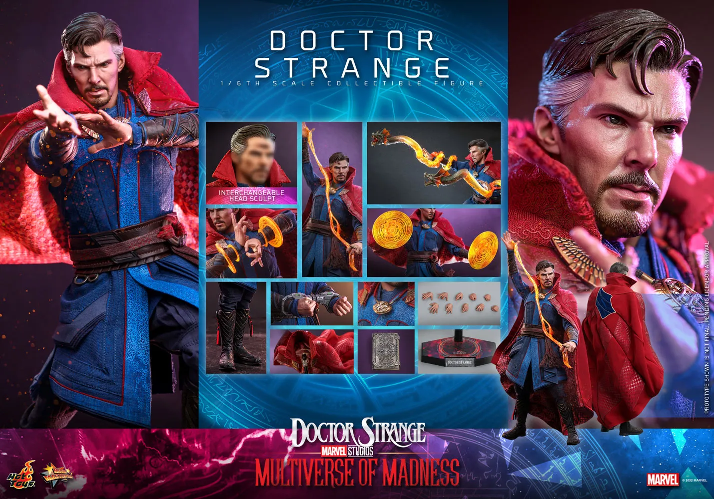 Hot Toys - 1/6 Scale Figure - Doctor Strange - Doctor Strange in the Multiverse of Madness