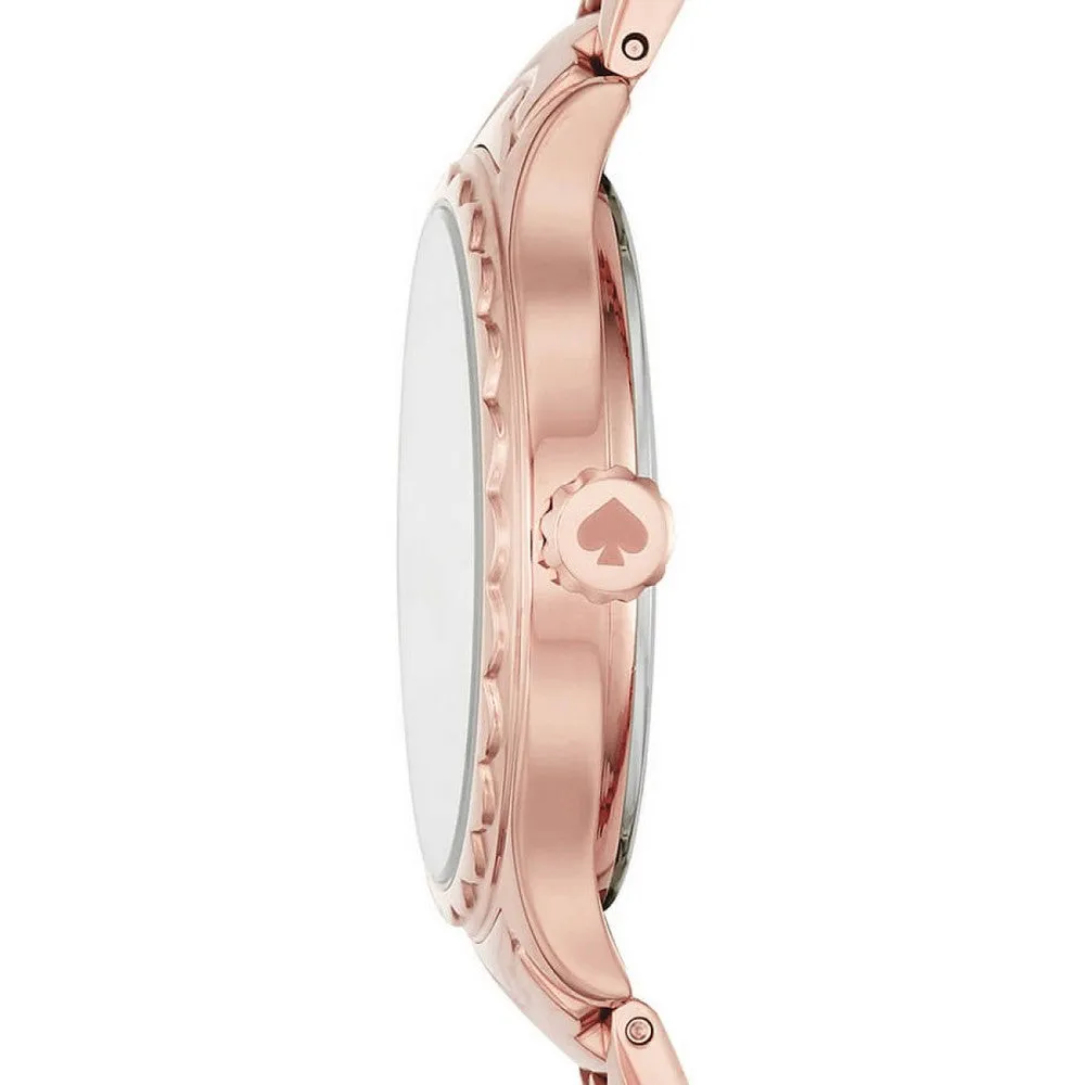 KateSpade KSW1504 Metro White Dial Rose Gold-tone Women's Watch