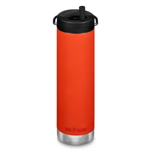 Klean Kanteen 1009475 20 fl oz Stainless Steel Insulated Water Bottle Twist Cap Tiger Lily