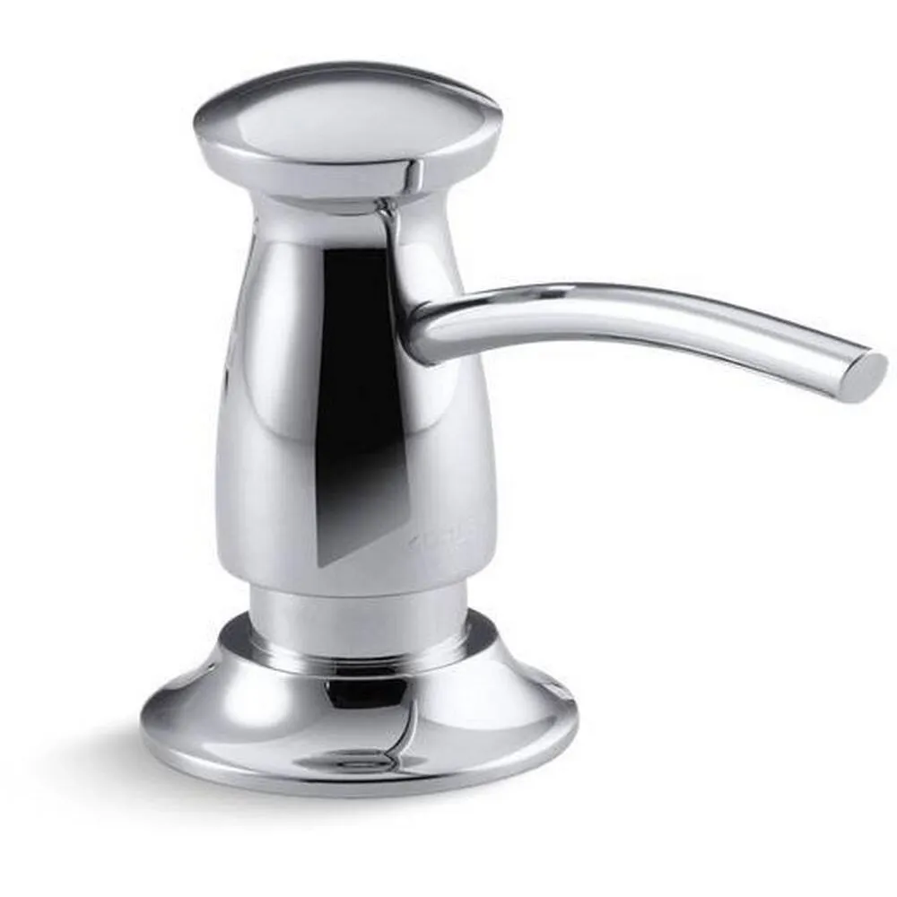 Kohler K-1893-C-CP Transitional 3-5/16" (Height) Soap & Lotion Dispenser Chrome