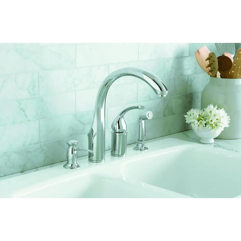 Kohler K-1893-C-CP Transitional 3-5/16" (Height) Soap & Lotion Dispenser Chrome