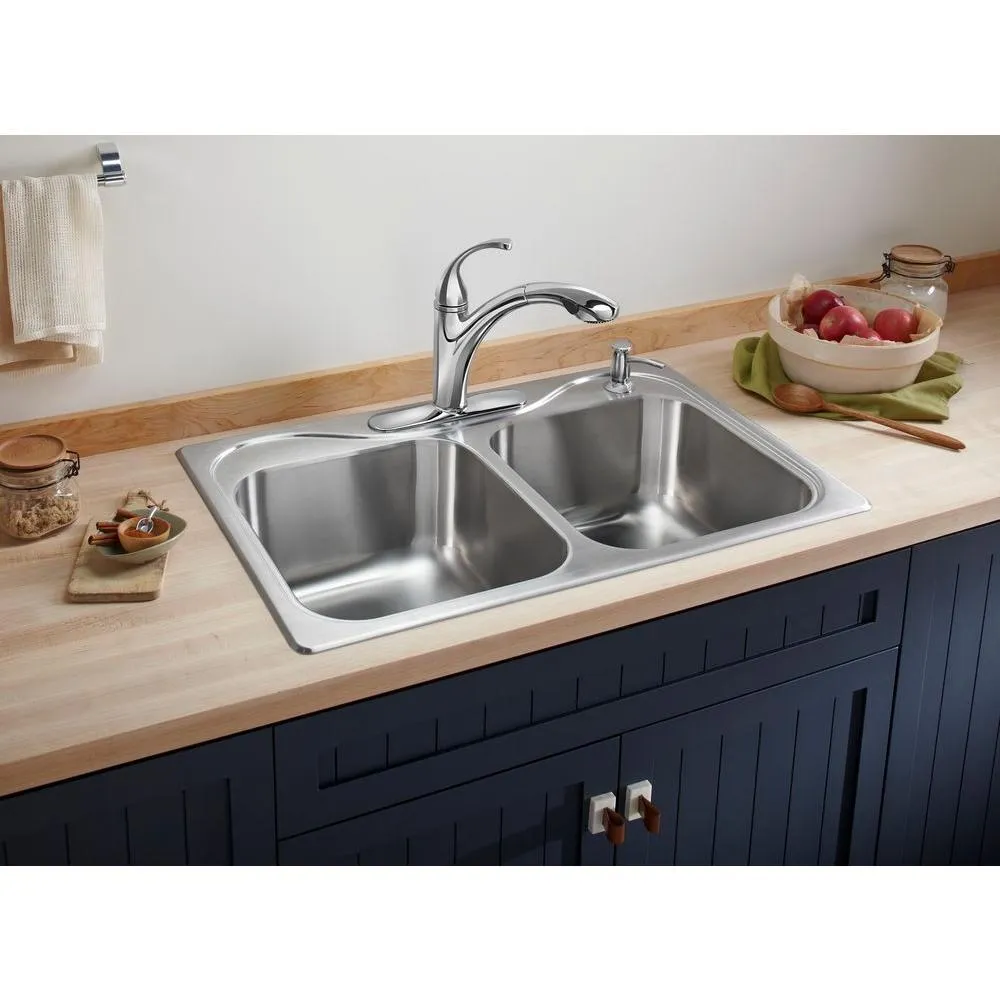 Kohler K-1893-C-CP Transitional 3-5/16" (Height) Soap & Lotion Dispenser Chrome