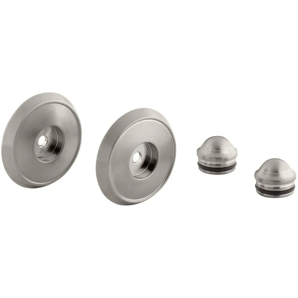 KOHLER K-349-BN Forte/Bancroft Slide Bar Trim Kit, Vibrant Brushed Nickel