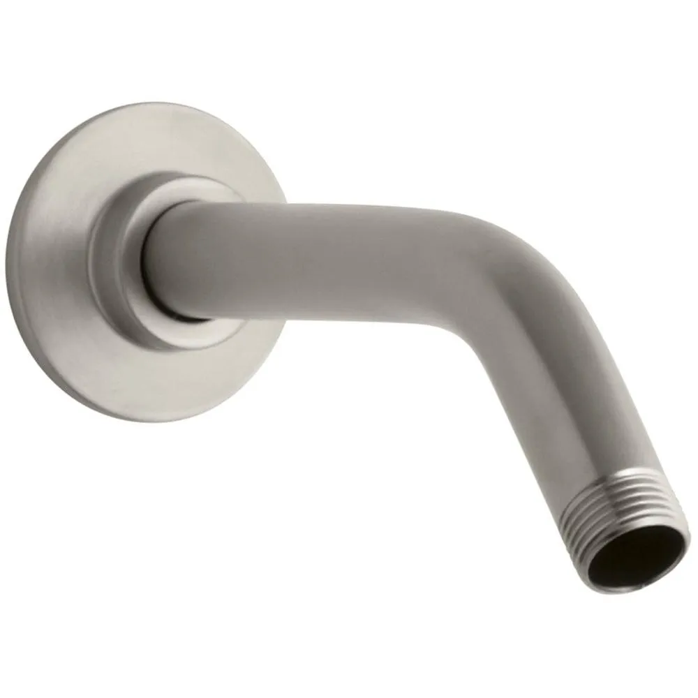 KOHLER K-7397-BN Showerarm and Flange, 7-1/2-Inch Long, Vibrant Brushed Nickel