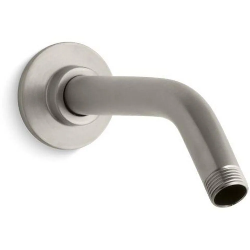 KOHLER K-7397-BN Showerarm and Flange, 7-1/2-Inch Long, Vibrant Brushed Nickel