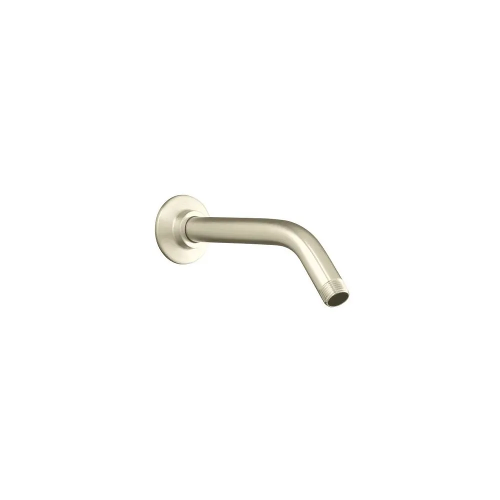 KOHLER K-7397-BN Showerarm and Flange, 7-1/2-Inch Long, Vibrant Brushed Nickel
