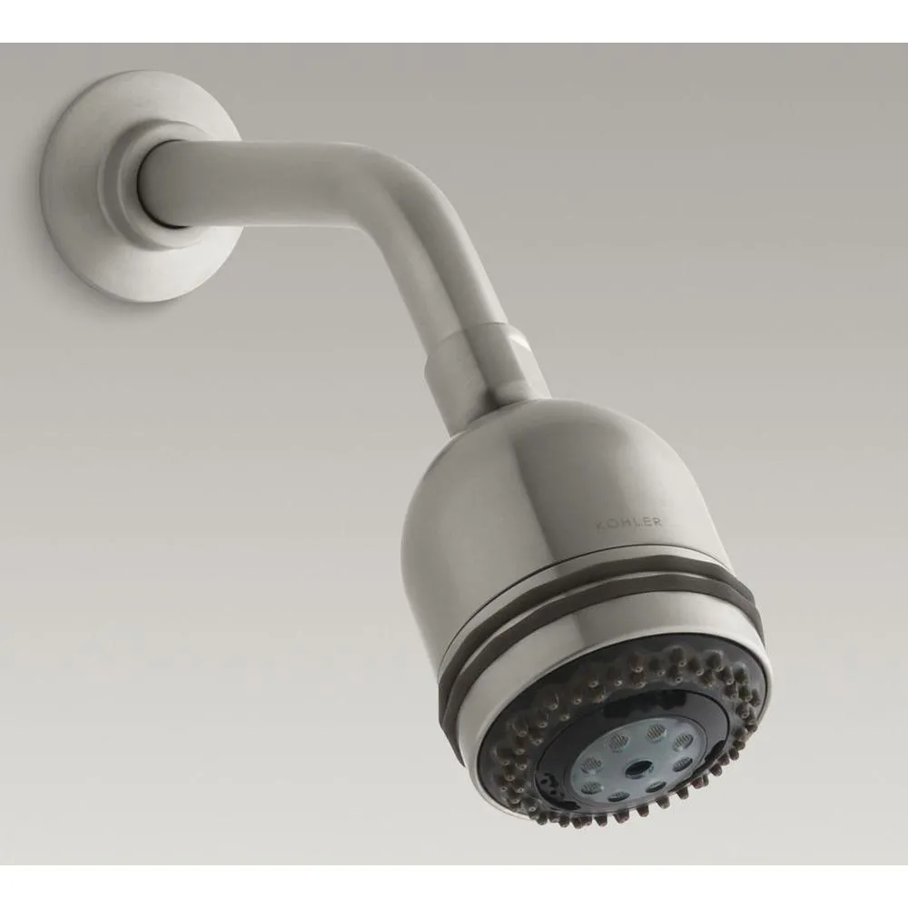 KOHLER K-7397-BN Showerarm and Flange, 7-1/2-Inch Long, Vibrant Brushed Nickel