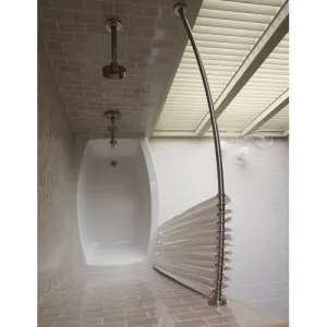 Kohler K-9349-2BZ Expanse Traditional Design Curved Shower Rod