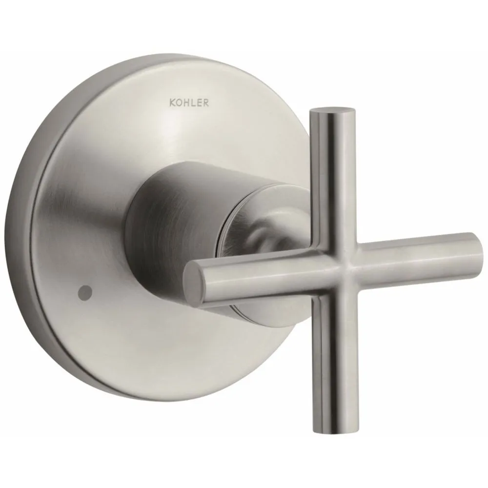 KOHLER K-T14491-3-BN Purist Transfer Valve Trim, Vibrant Brushed Nickel