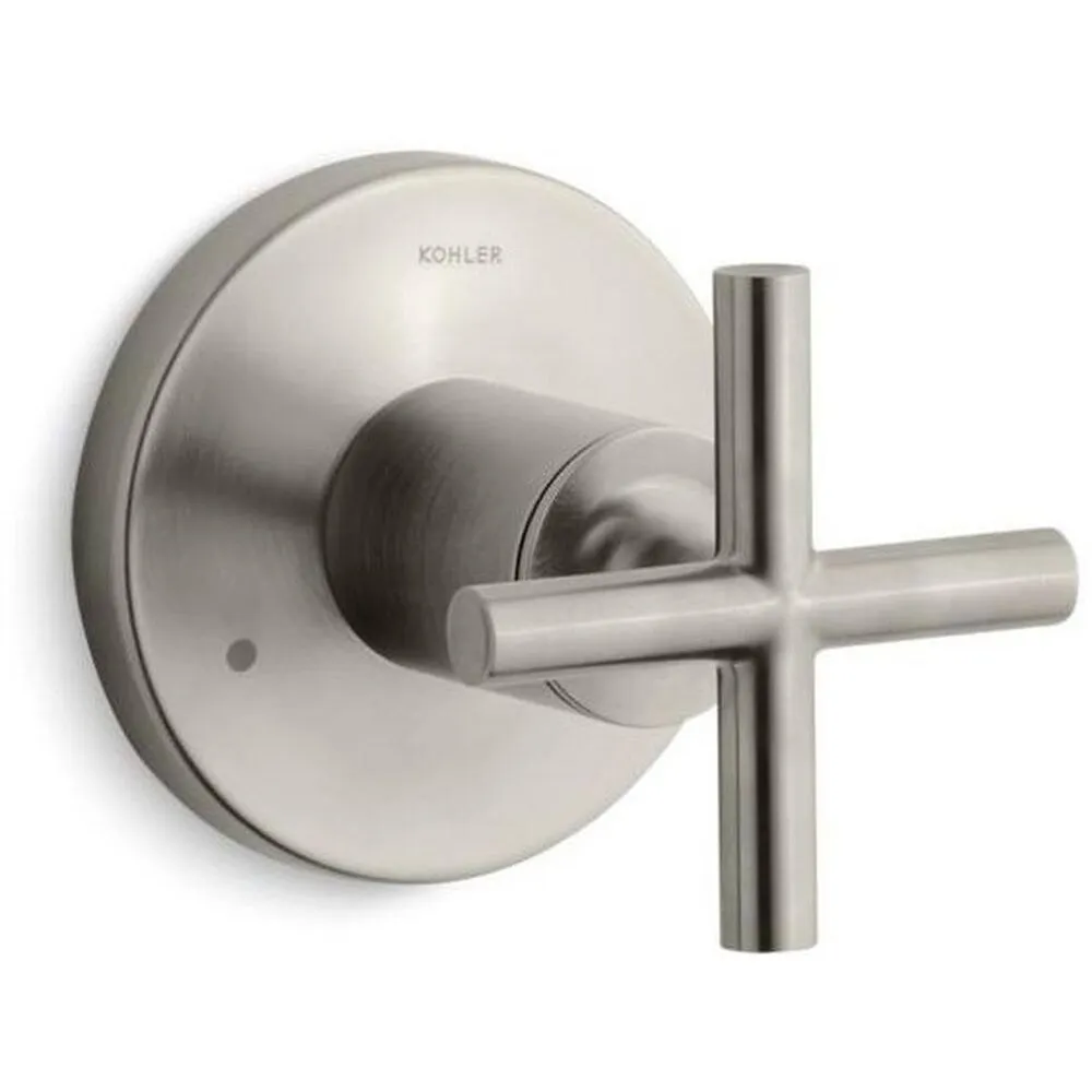 KOHLER K-T14491-3-BN Purist Transfer Valve Trim, Vibrant Brushed Nickel