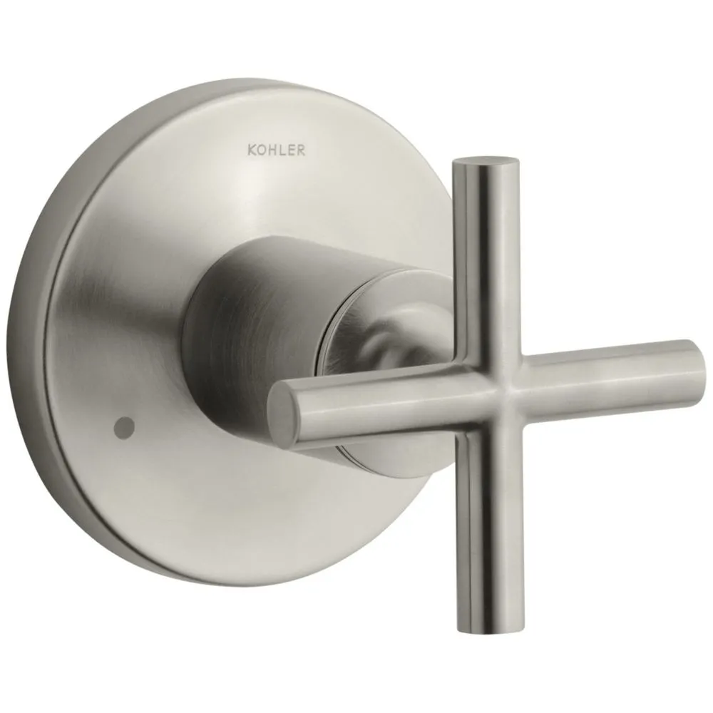 KOHLER K-T14491-3-BN Purist Transfer Valve Trim, Vibrant Brushed Nickel