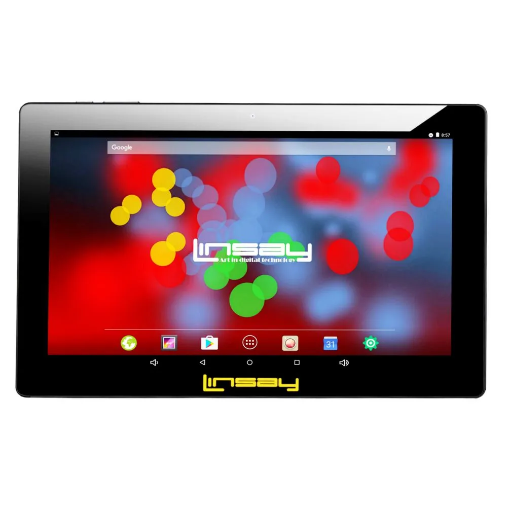 Linsay F10XIPS 10.1" 1280x800 IPS Touchscreen 16GB Tablet Android 6.1