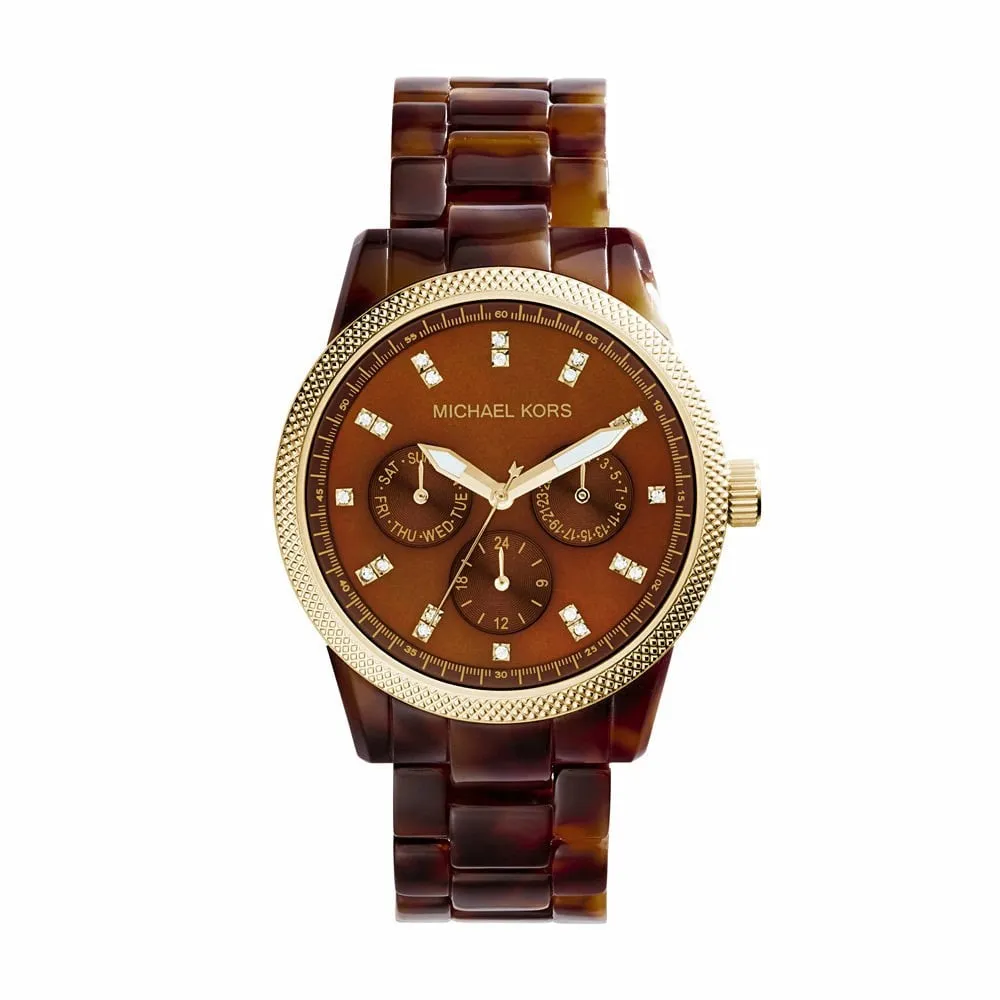 Michael Kors Jet Set Tortoise Shell Women's Watch MK5038