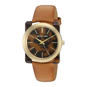 Michael Kors MK2484 Kempton Tortoise shell Acetate Dial Women's Watch