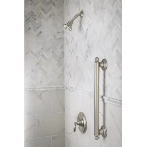 Moen YG2224BN Brantford 24-inch Designer Grab Bar, Brushed Nickel