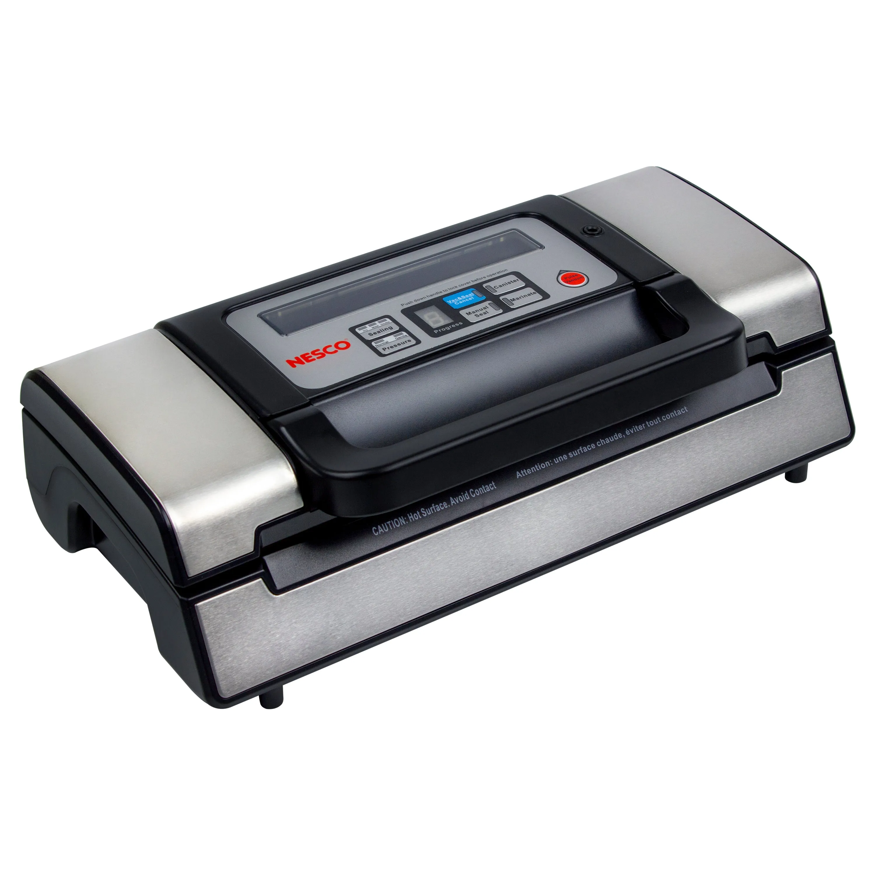 NESCO VS-12 Deluxe Vacuum Food Sealer, 130-Watts