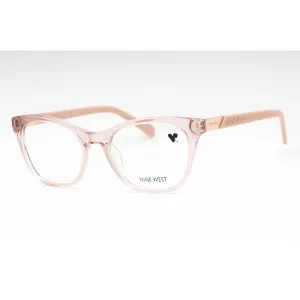 Nine West Women's Eyeglasses - Crystal Blush Plastic Cat Eye Full Rim | NW5204 277