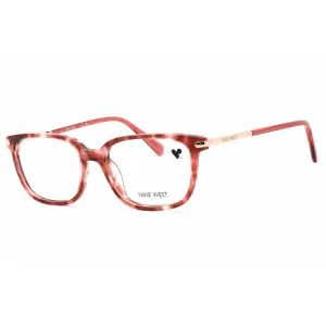 Nine West Women's Eyeglasses - Iridescent Burgundy Tortoise Frame | NW5207 287